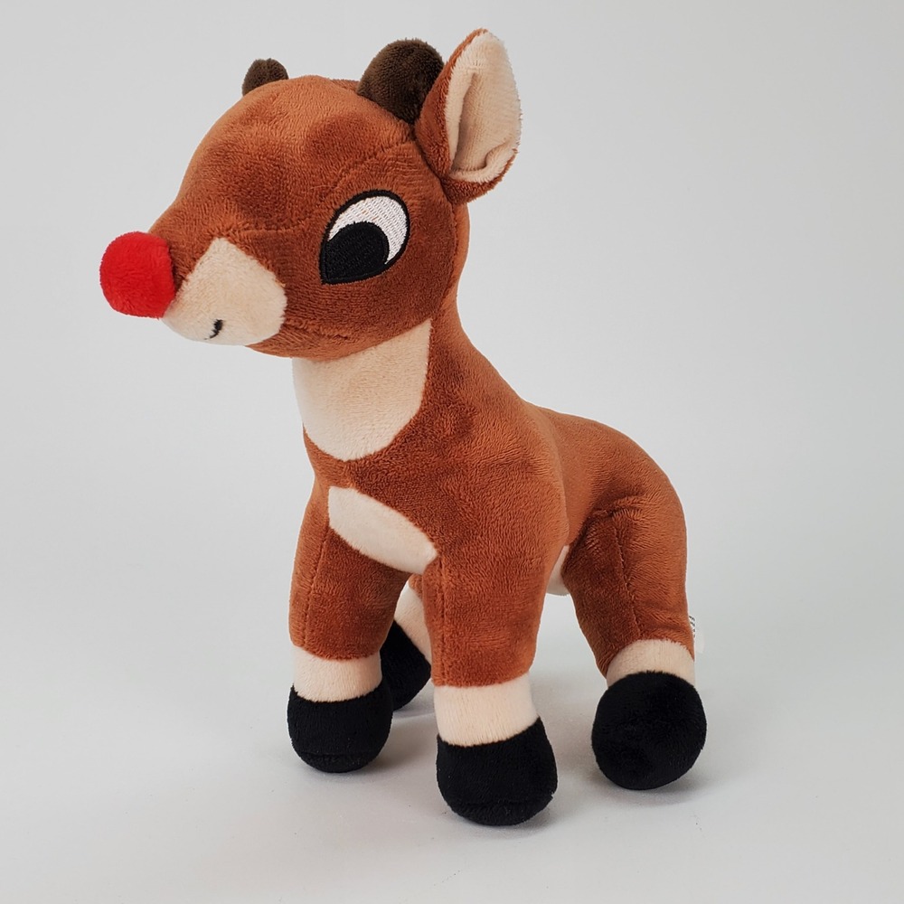 Rudolph the Red-Nosed Reindeer Plush 9 inch Standing‎ Stuffed Animal Holiday Toy